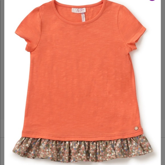 Matilda Jane Other - NWT Matilda Jane 435 16 Orange Be Right Over Tee!